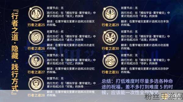 崩坏，星穹铁道兵不血刃成就解锁秘籍