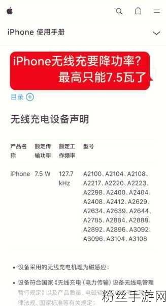 iPhone15游戏性能大揭秘，Qi2无线充电媲美全画幅单反，还有哪些惊喜？