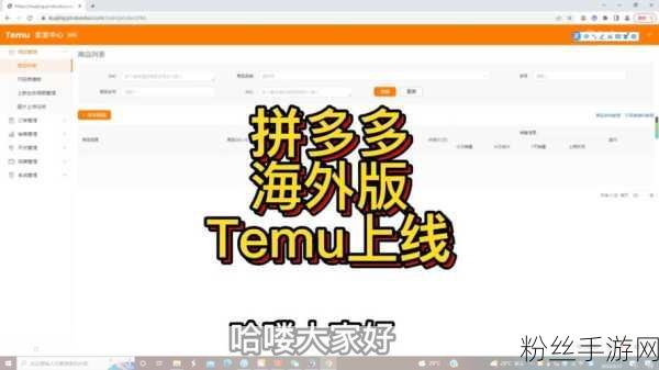 拼多多出海征途遇阻，Temu手游策略能否破局？