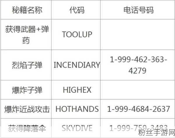 终极秘籍解锁，GTA5 PC版代码大全全攻略