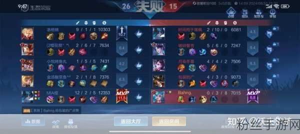 王者荣耀战绩迷雾，解锁隐藏战绩的秘籍