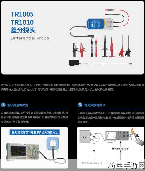 探索手游世界，揭秘高压差分探头与差分探头的奥秘