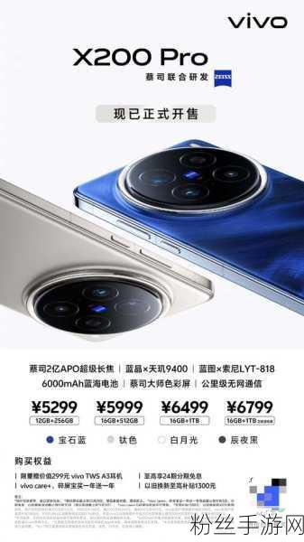 vivo X200 Pro影像革新，手游玩家迎来视觉盛宴新纪元