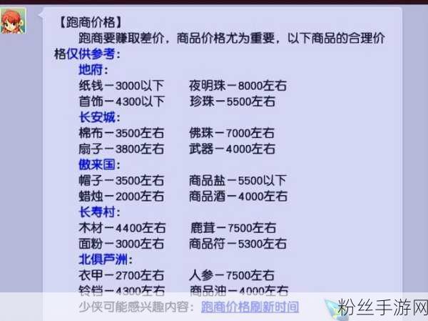 梦幻西游，跑商成就解锁，三界功绩轻松拿