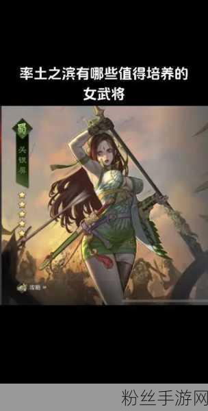 率土之滨红颜卡包武将大揭秘,巾帼不让须眉!