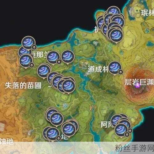 原神探索须弥,揭秘树王圣体菇的高效采集点
