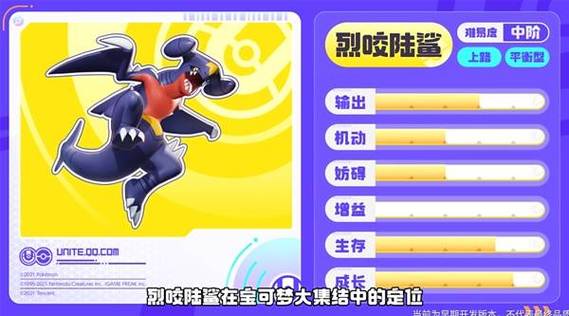 宝可梦大集结烈咬陆鲨持有物的最优选择指南